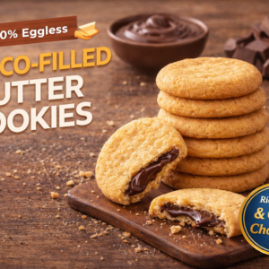 Choco Filled Butter Cookies